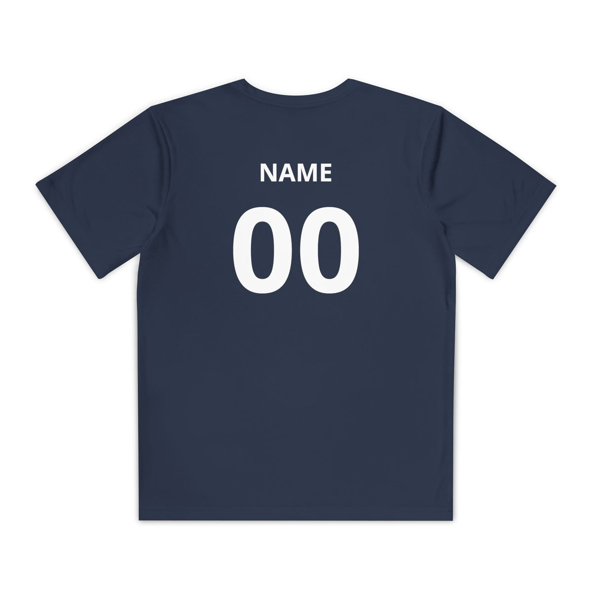 Golden Boots - Wicking Sports Youth Tee - Personal Name & Number on back
