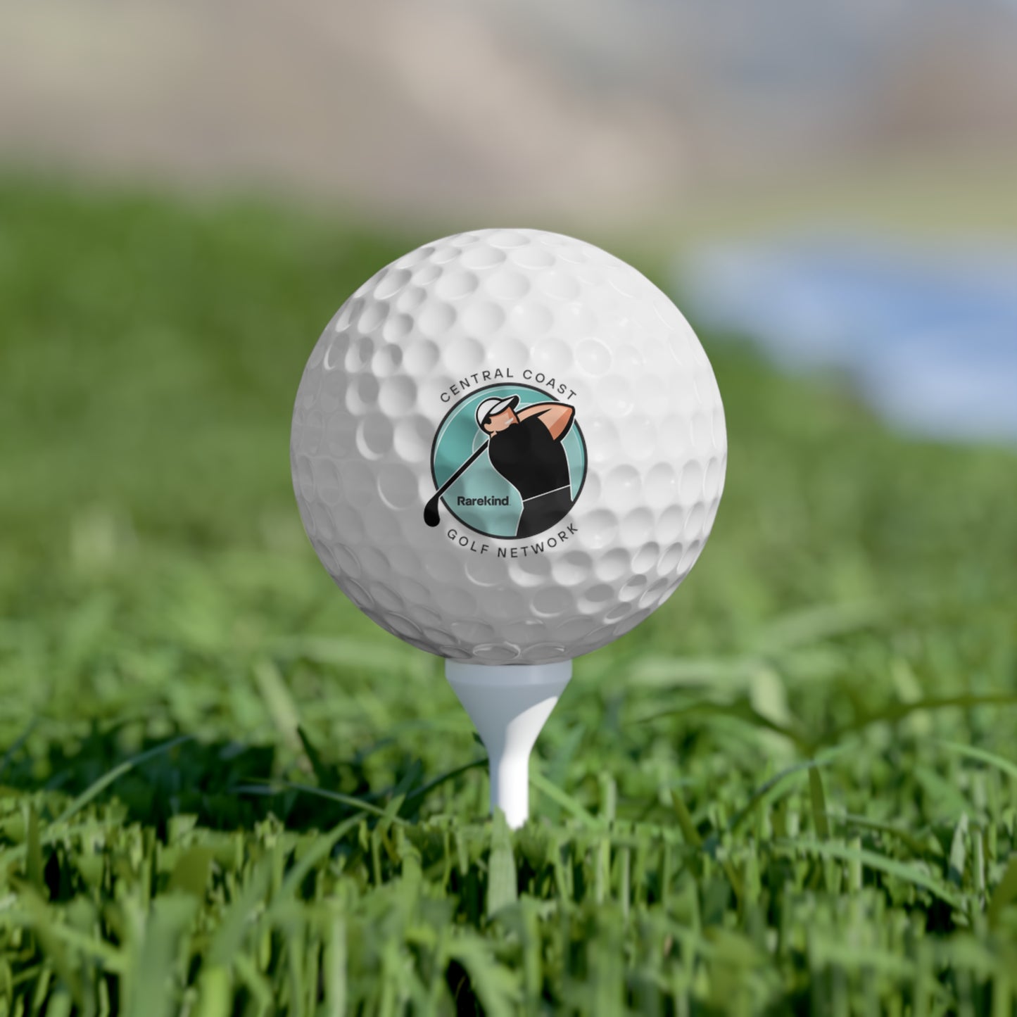 Central Coast Golf Network - Golf Balls, 6pcs
