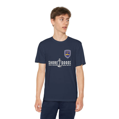 Golden Boots - Wicking Sports Youth Tee - Front Print only