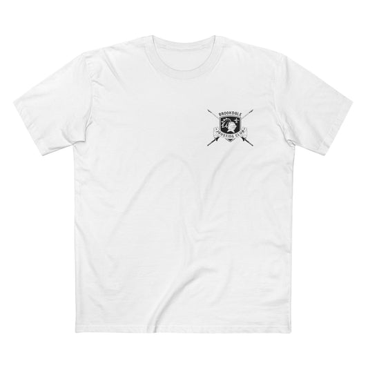 Brookdale Jousting Club T-Shirt over heart logo
