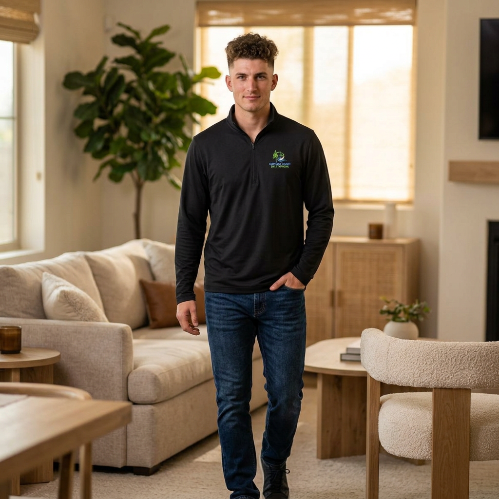 Central Coast Golf Network Quarter‑Zip Pullover