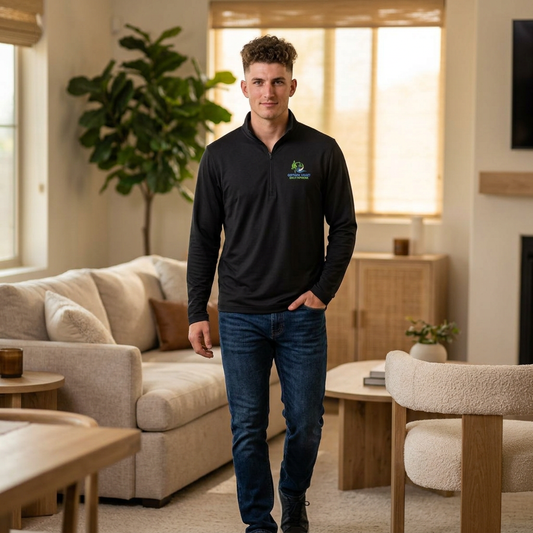 Central Coast Golf Network Quarter‑Zip Pullover
