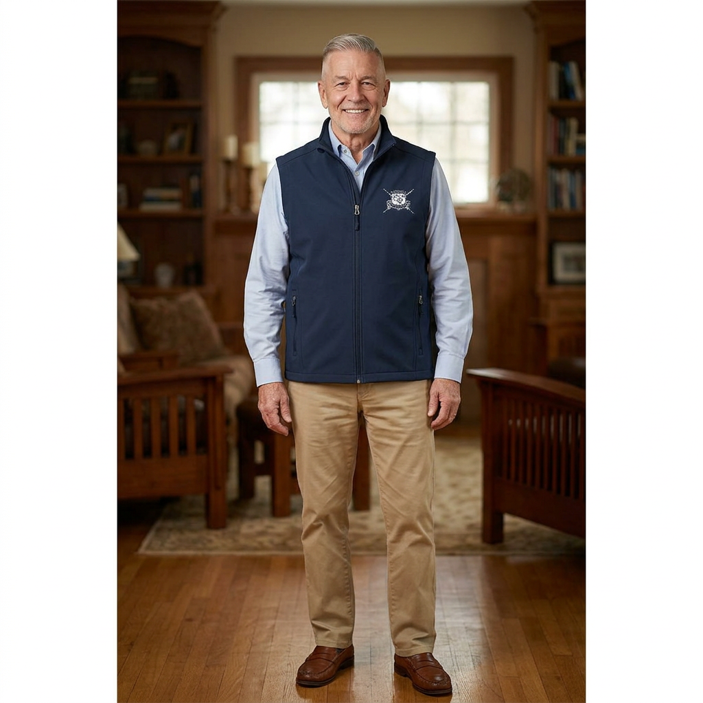 Brookdale Jousting Club - Men's Soft Shell Vest