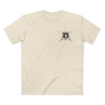 Brookdale Jousting Club T-Shirt over heart logo