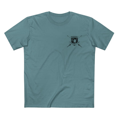 Brookdale Jousting Club T-Shirt over heart logo
