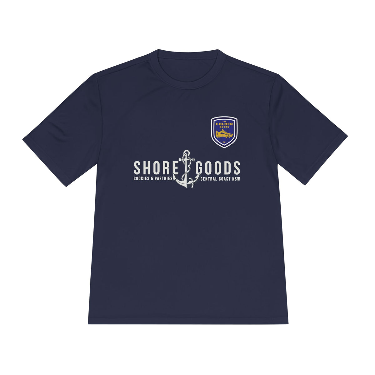 Golden Boots - Wicking Sports Tee - Personal Name & Number on back