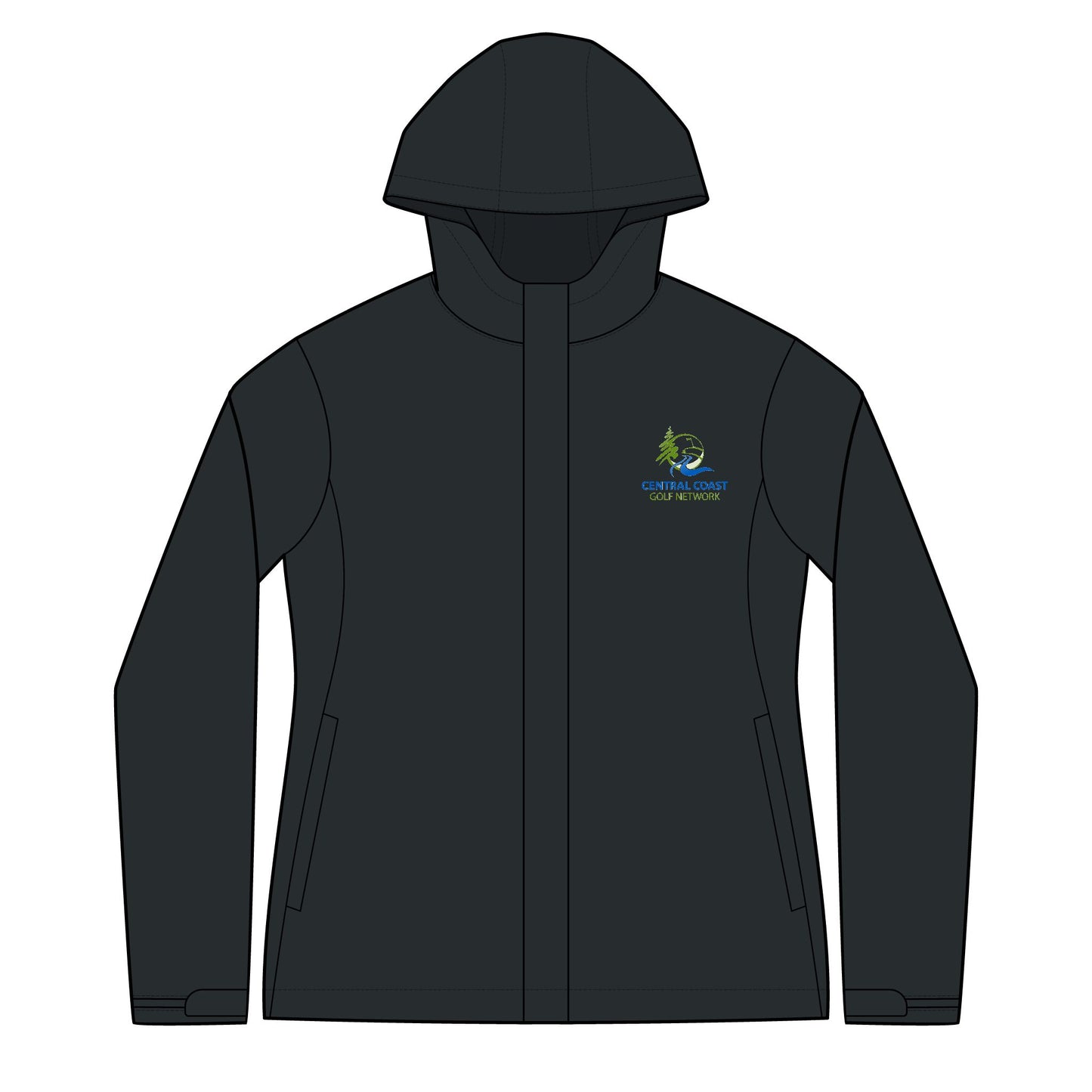 Central Coast Golf Network Women's Premium Softshell Jacket