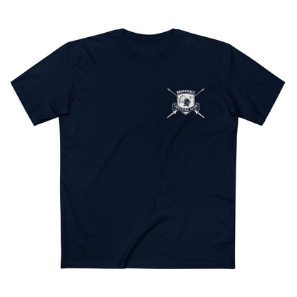 Brookdale Jousting Club T-Shirt over heart logo