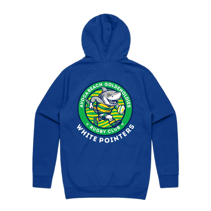 Avoca Beach Golden Oldies Logo Hoodie - Front and Back Print