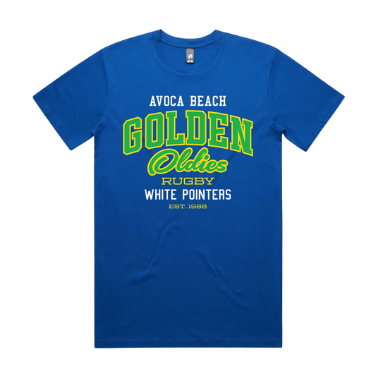 Avoca Beach Golden Oldies T-shirt - Front Print 2026