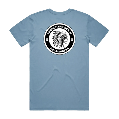 Carolina Blue back flat lay