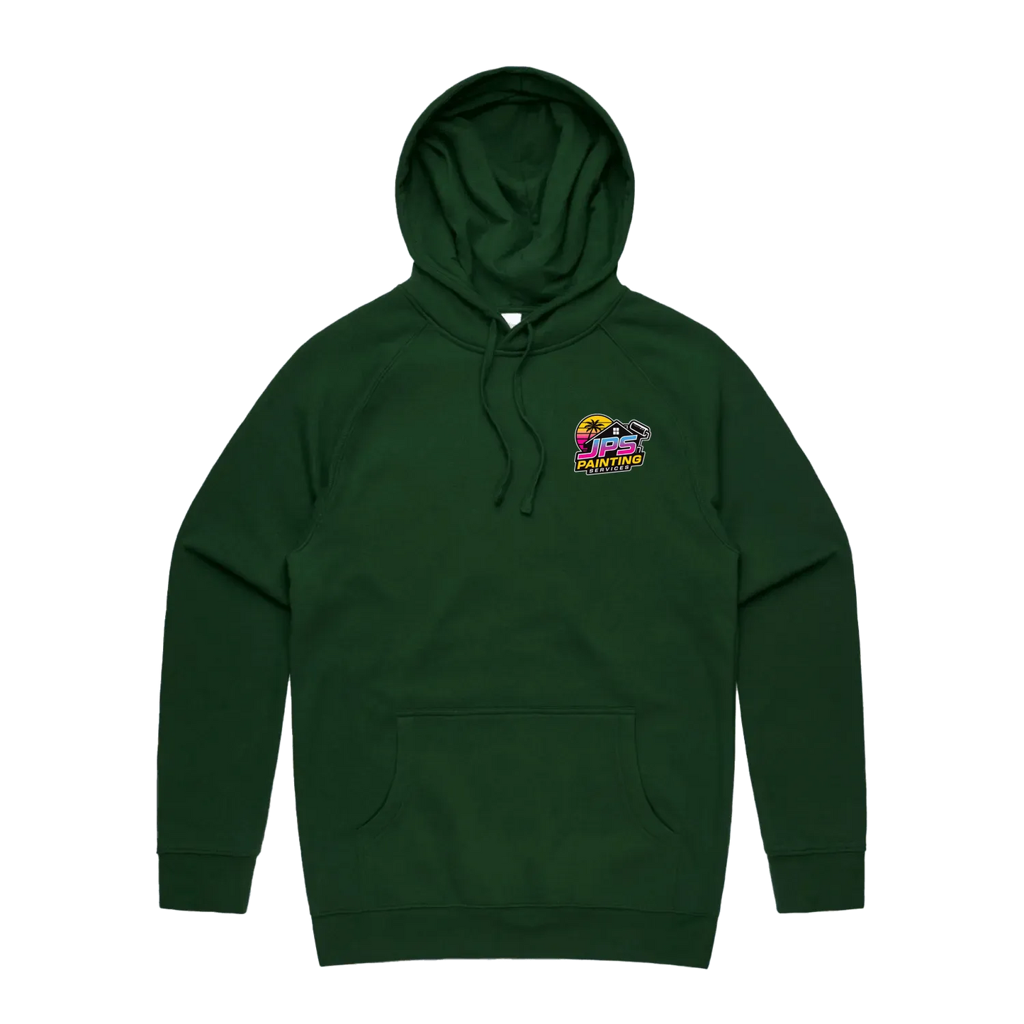 Forest Green front flat lay