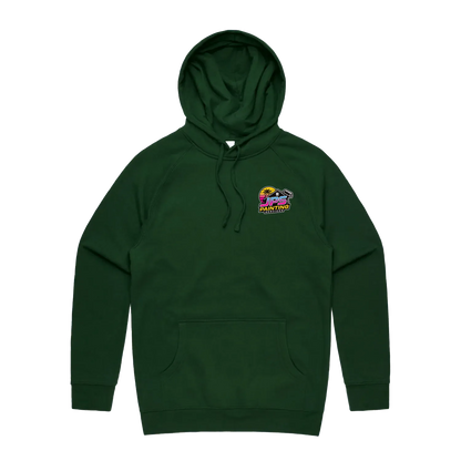 Forest Green front flat lay