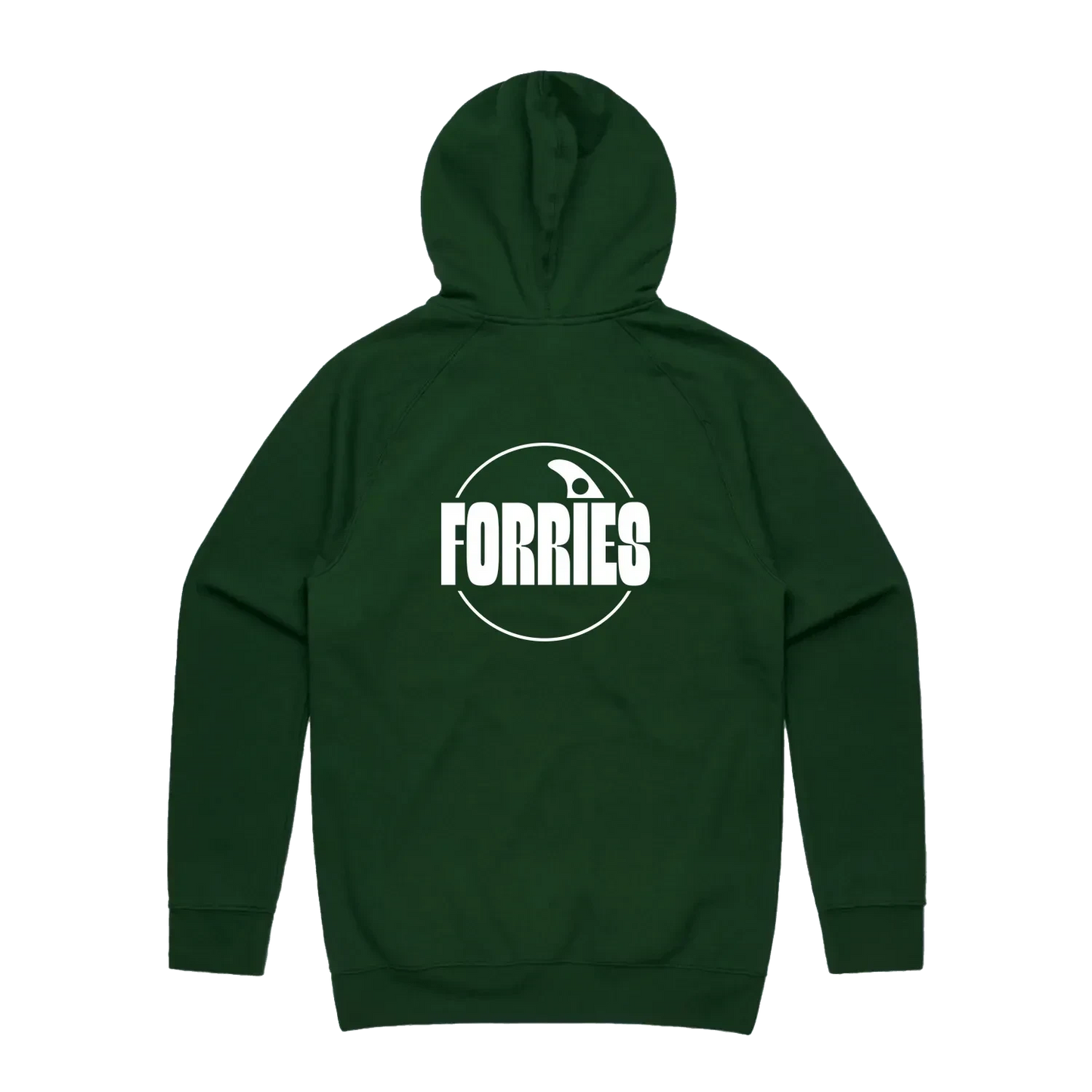 Forest Green back flat lay