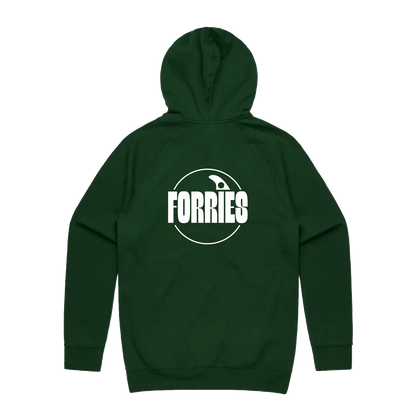 Forest Green back flat lay