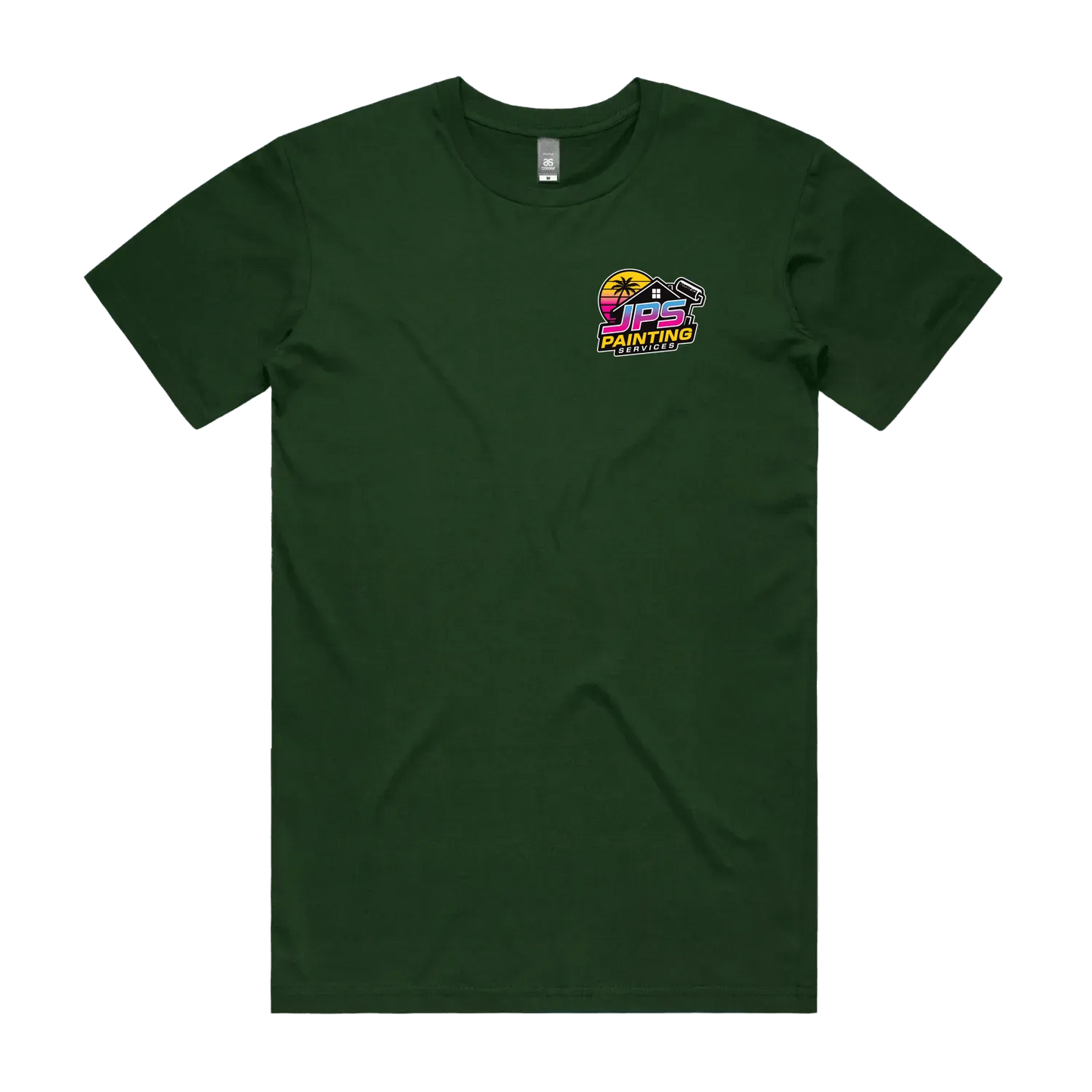 Forest Green front flat lay