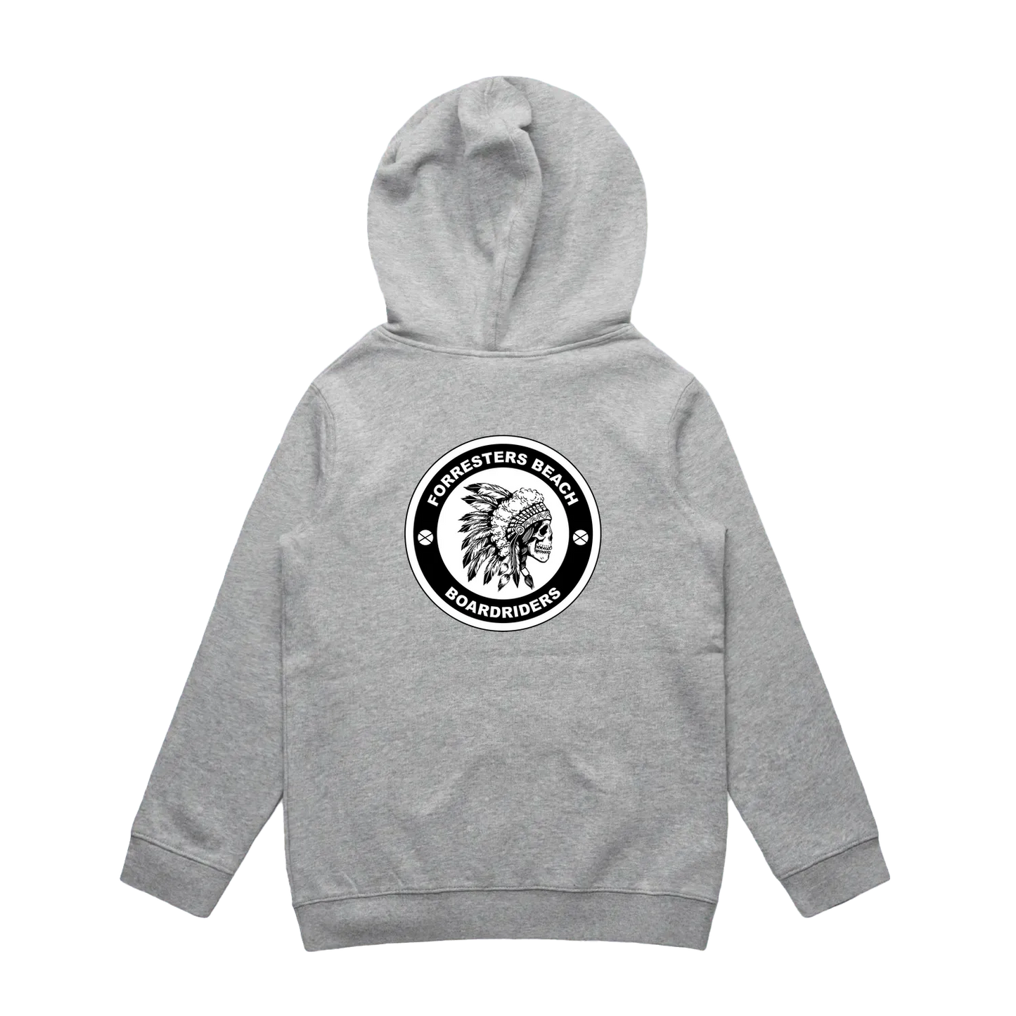 Grey Marle back flat lay