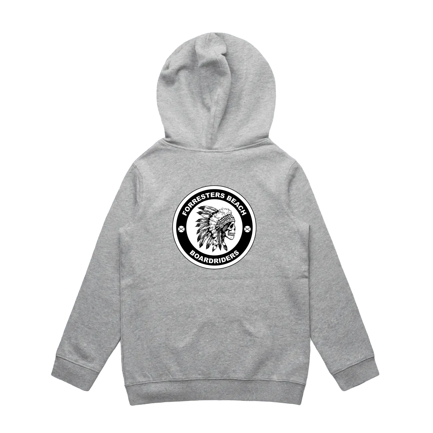 Grey Marle back flat lay