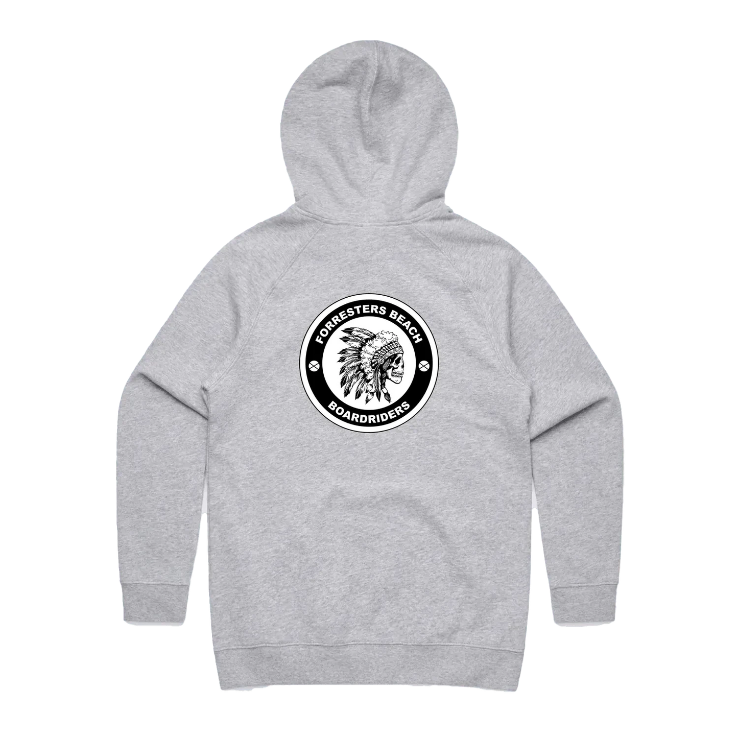 Grey Marle back flat lay