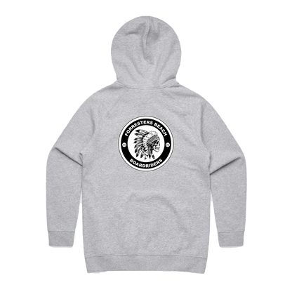 Grey Marle back flat lay