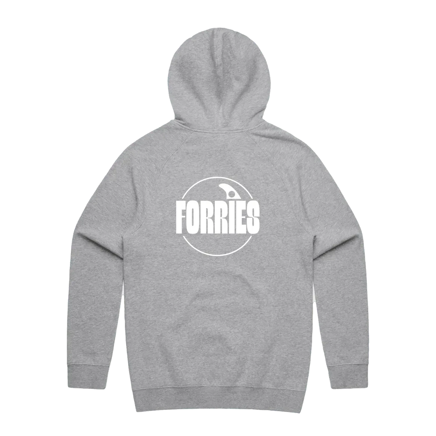 Grey Marle back flat lay