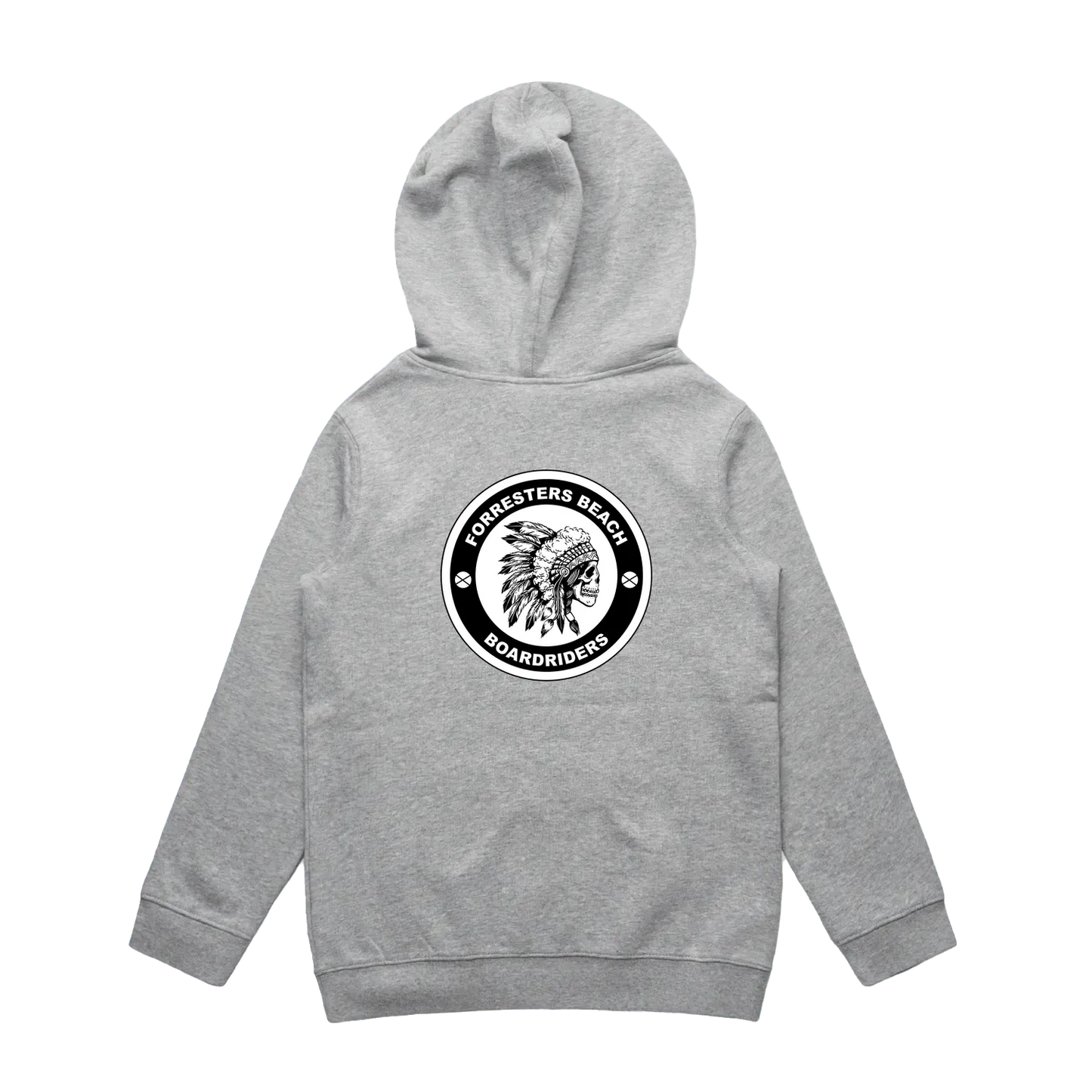 Grey Marle back flat lay