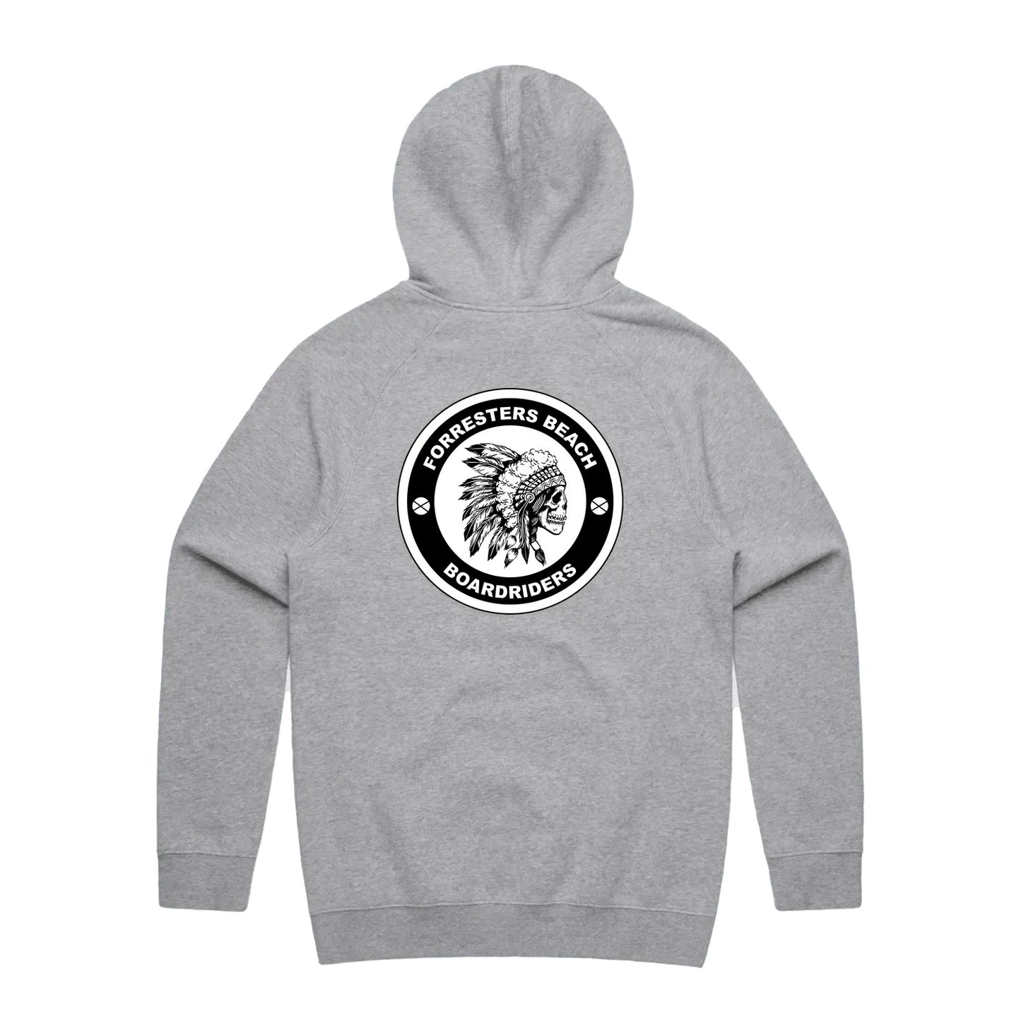 Grey Marle back flat lay