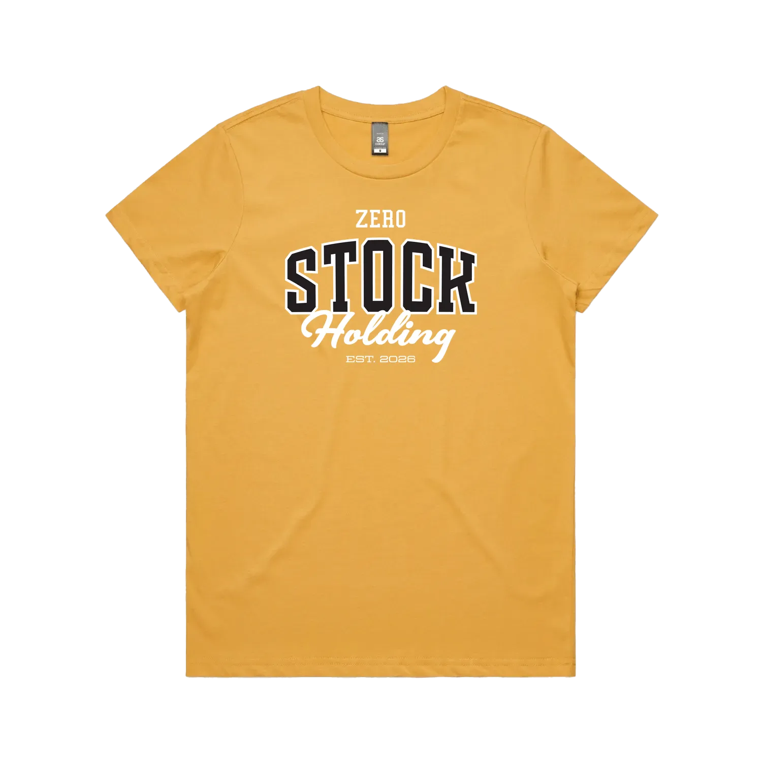 Mustard front flat lay