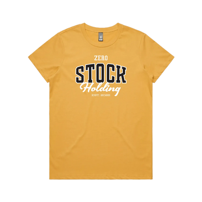 Mustard front flat lay