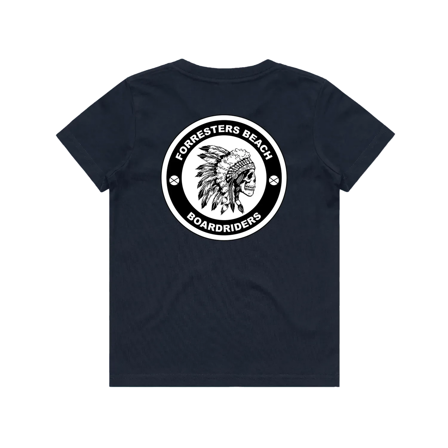 Navy back flat lay