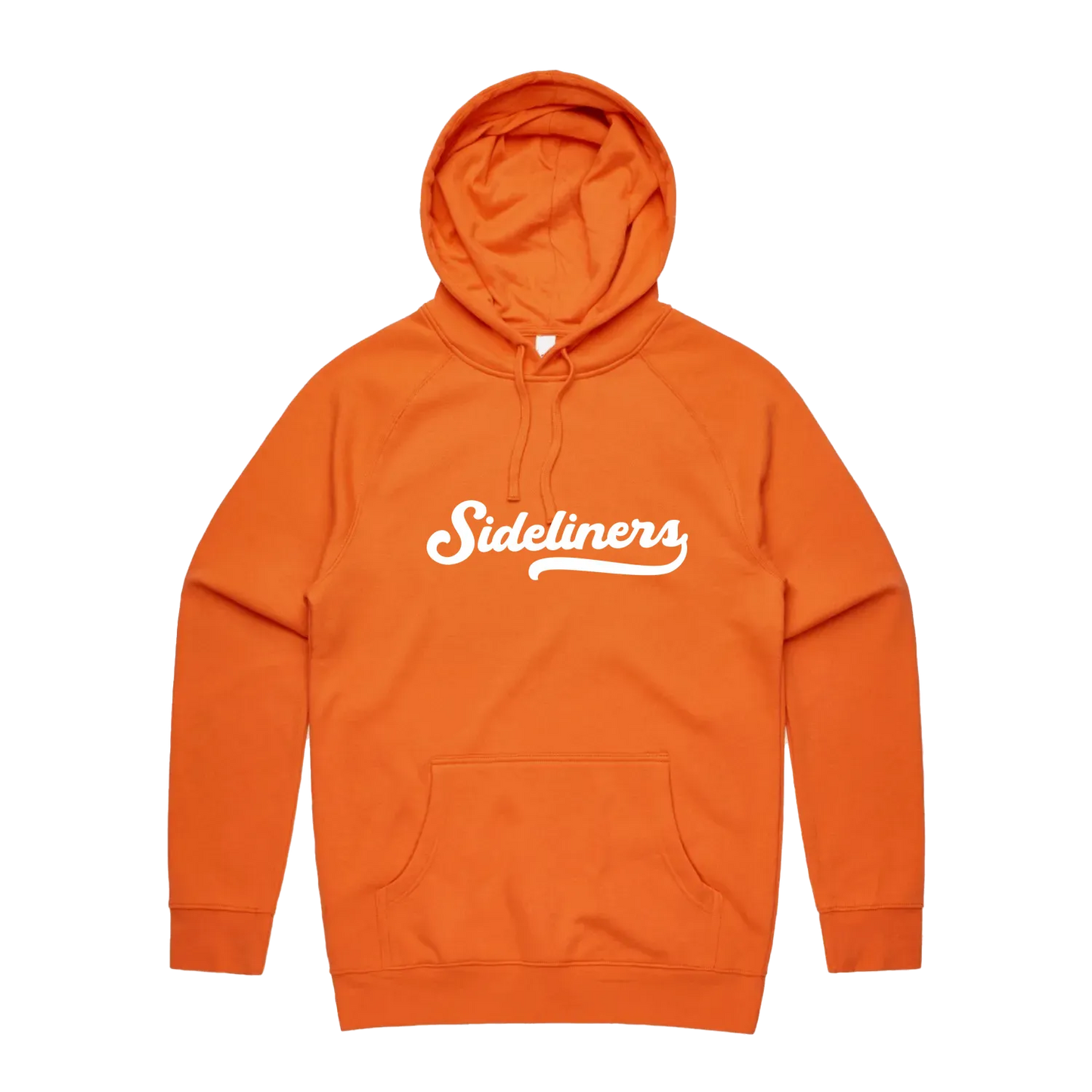 Orange front flat lay