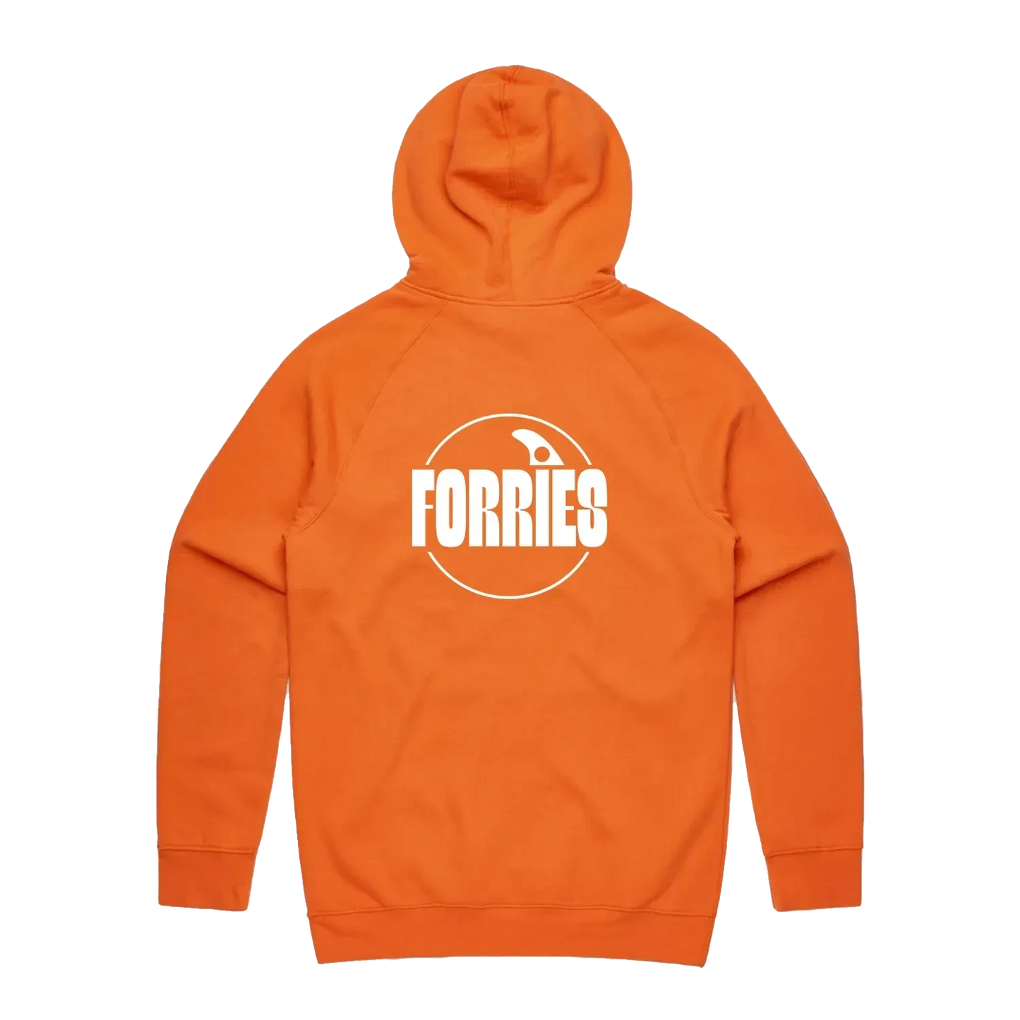 Orange back flat lay