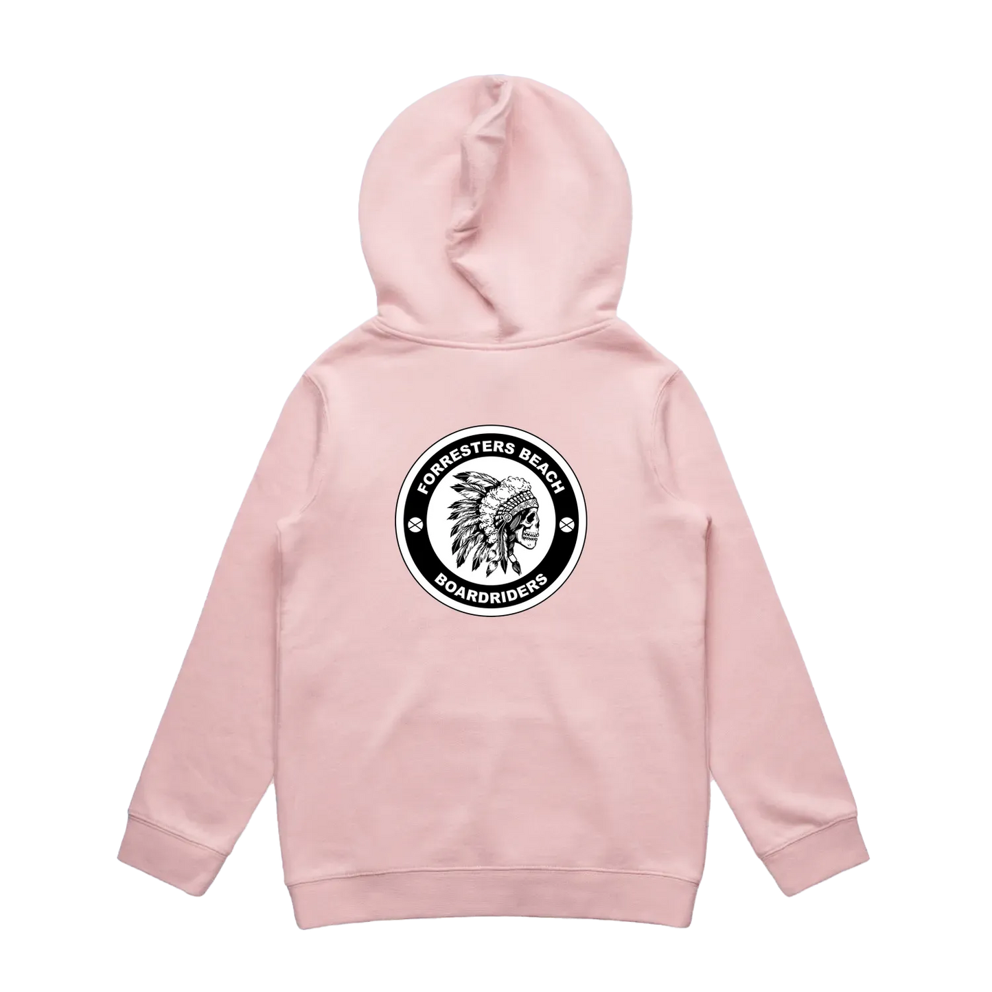 Pink back flat lay