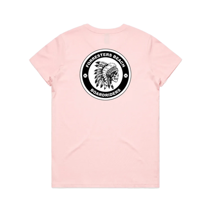 Pink back flat lay