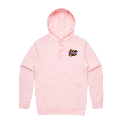 Pink front flat lay