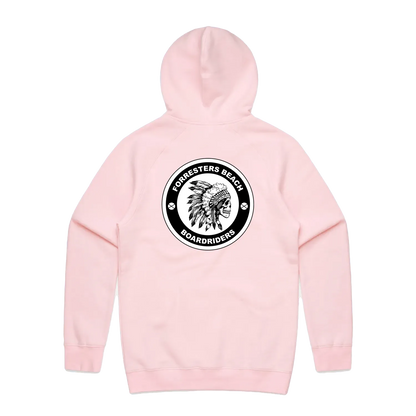 Pink back flat lay