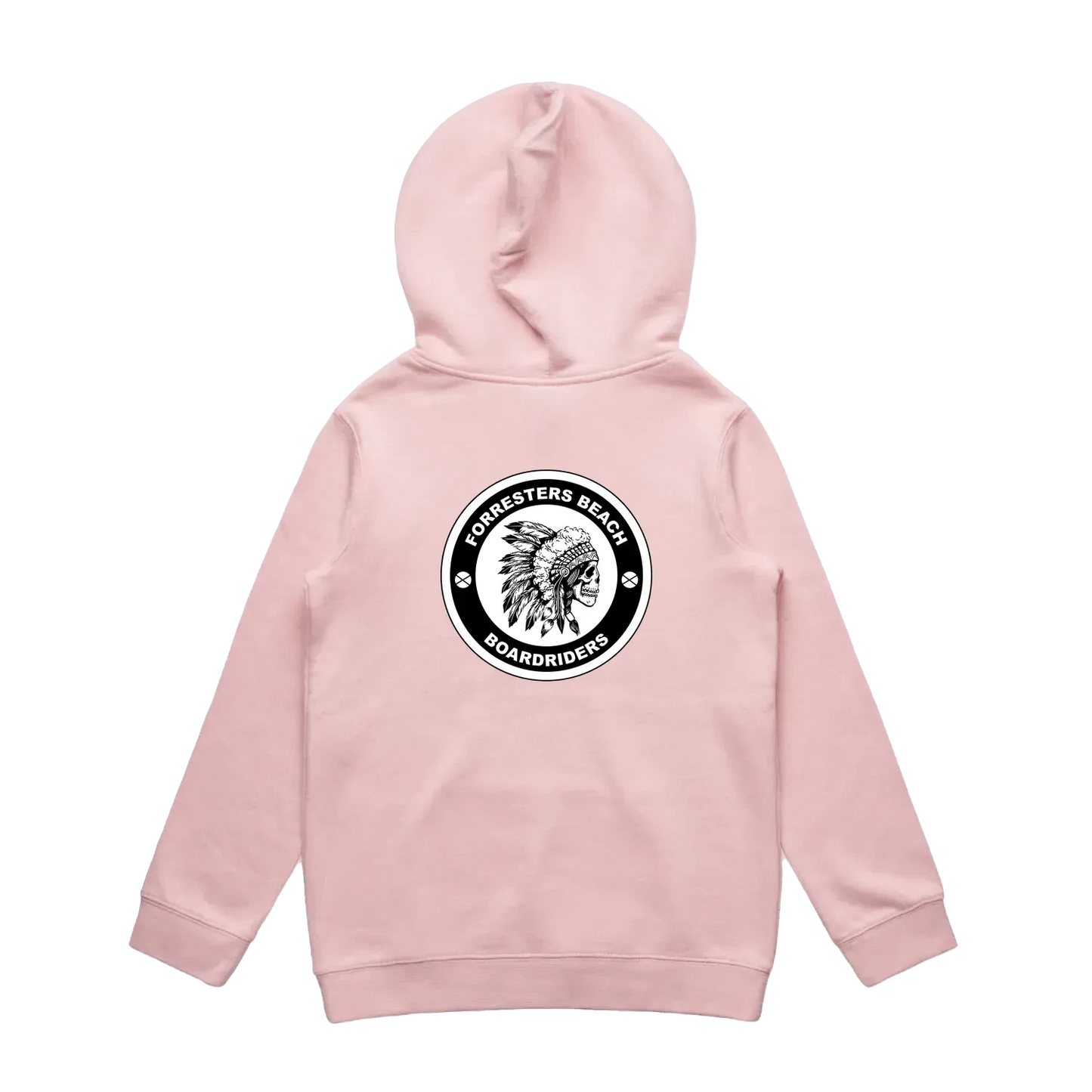 Forresters Beach Boardriders Kid's Hoodie - Back Print