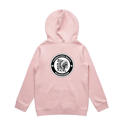 Forresters Beach Boardriders Kid's Hoodie - Back Print