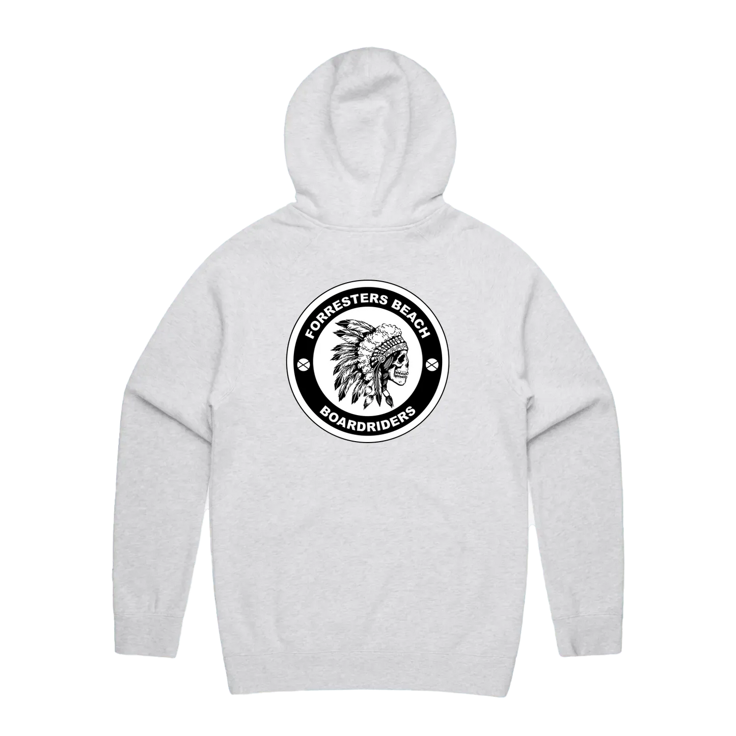 White Marle back flat lay