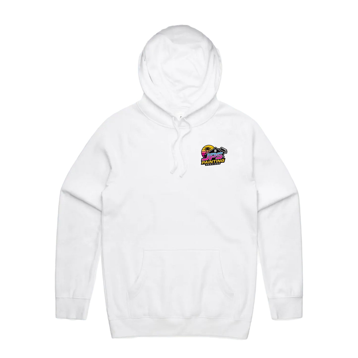 White front flat lay