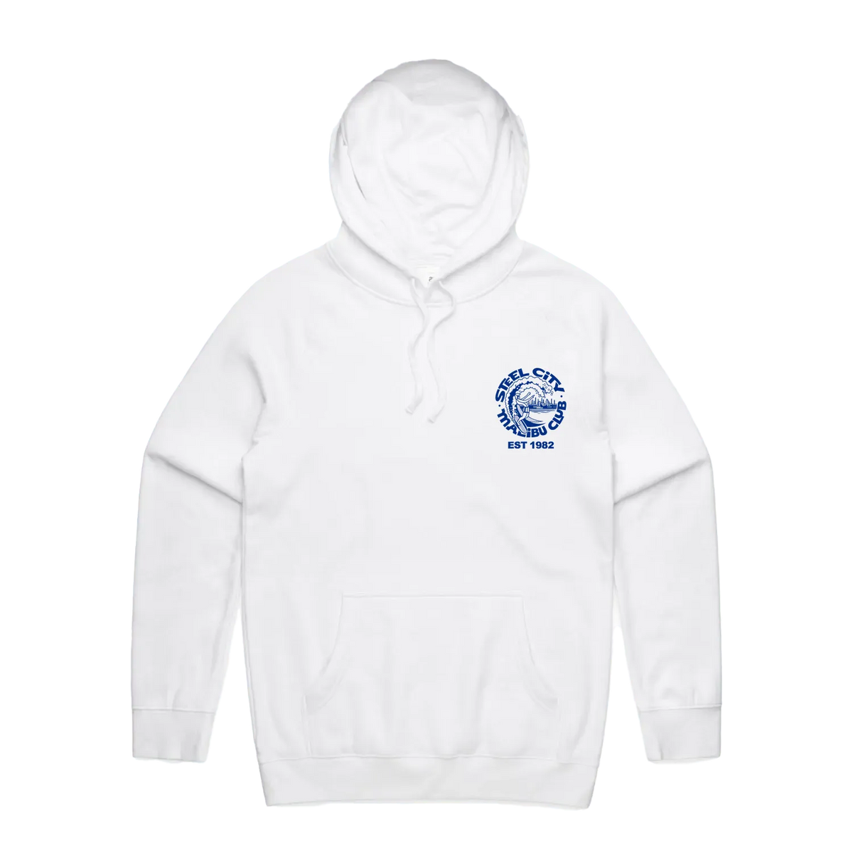 White front flat lay