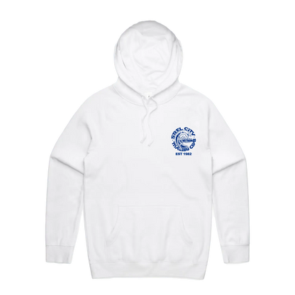 White front flat lay